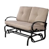 2 Person Patio Glider Loveseat Rocking Chair Bench