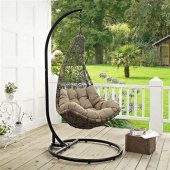 Modway Abate Outdoor Patio Swing Chair With Stand
