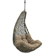 Modway Abate Outdoor Patio Swing Chair Without Stand