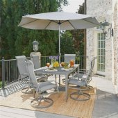 Outdoor Patio Table And Chairs With Umbrella Hole