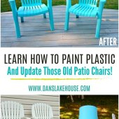 Spray Paint Vinyl Patio Furniture