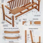 Wood Patio Bench Plans