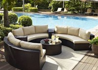 Curved Couch Patio Furniture
