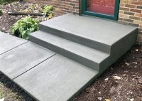How To Build A Concrete Patio With Steps