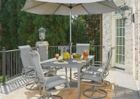 Outdoor Patio Table And Chairs With Umbrella Hole