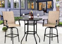 Patio Bistro Table And Chair Sets