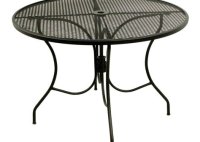 Round Wire Mesh Patio Table