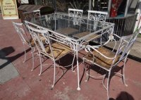 Used Vintage Wrought Iron Patio Furniture