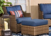 Wicker Patio Chairs With Ottomans