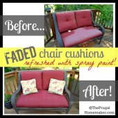 How To Fix Faded Outdoor Furniture Cushions
