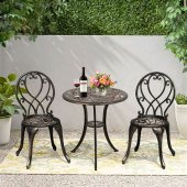 Metal Patio Bistro Table And Chairs