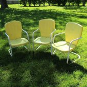 Retro Outdoor Patio Chairs