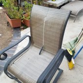 Sling Back Patio Chair Repair