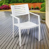 White Patio Chairs Home Depot